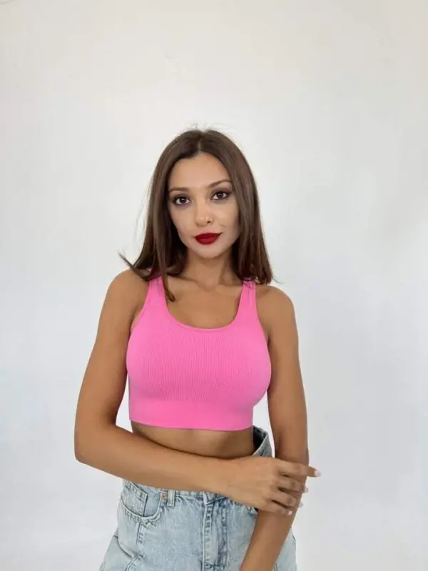 Kadın Yüksel Bel Yoğun Büzgü Detaylı Aerobin Pantolon - 9