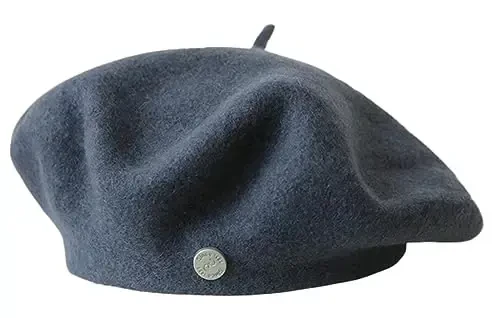 Women Wool Beret Hat Classic French Wool Hat Artist Beret Cap Winter Solid Color French Beanie Cap Hat Vintage Berets - 1