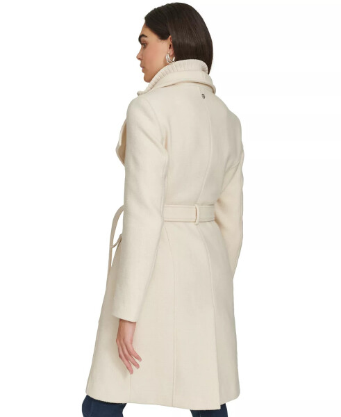 Womens Wool Blend Belted Wrap Coat, Created for Modazone-Nude - CALVIN KLEIN (1)