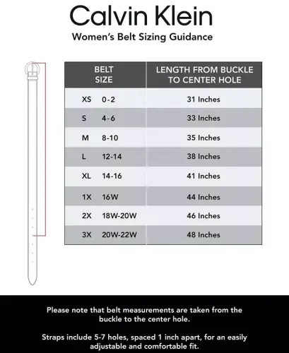 Women's Rounded Buckle Trouser Pant Dress Belt - Natural - 7