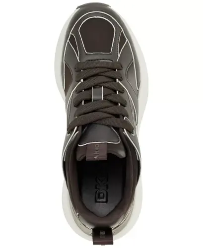 Women's Zofi Lace-Up Sneakers - Brown - 4