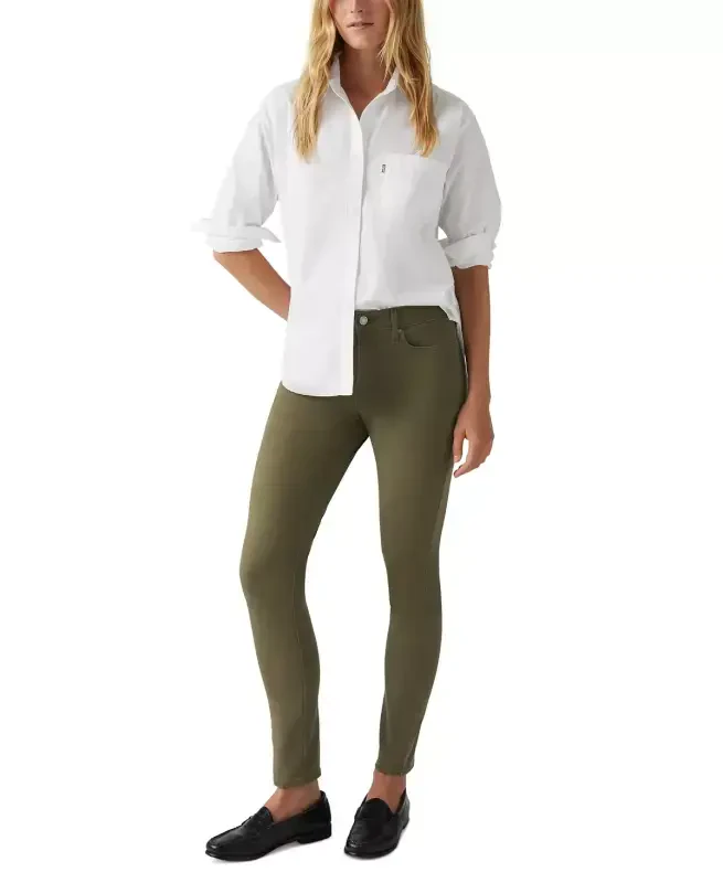 Women's 311 Mid Rise Shaping Skinny Jeans-Ivy Green - LEVI'S