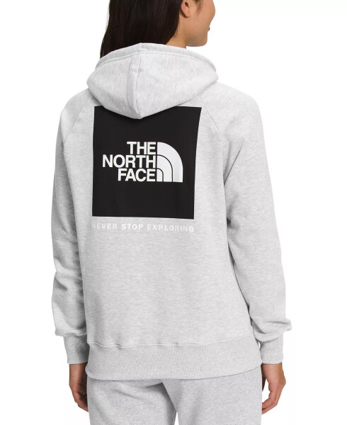 Kadınlar İçin Box NSE Polar Kapüşonlu Sweatshirt TNF Açık Gri Melanj - 6