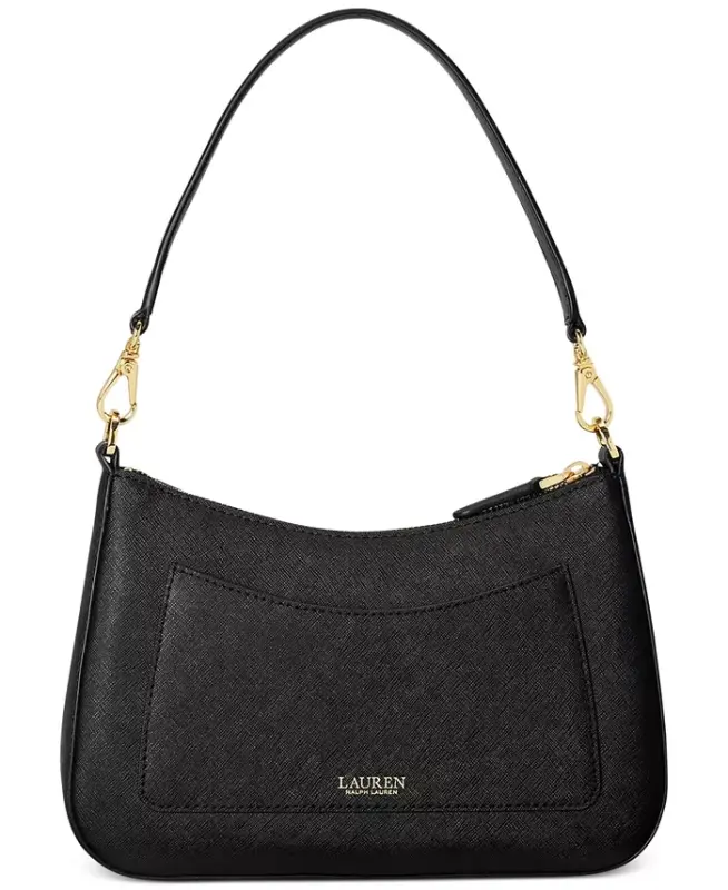 Danni Small Slim Shoulder Bag - Black - 2