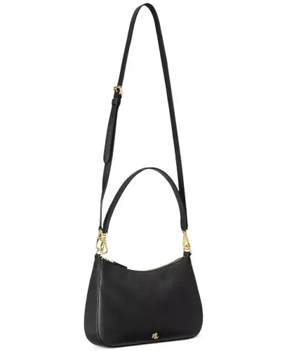 Danni Small Slim Shoulder Bag - Black - 3