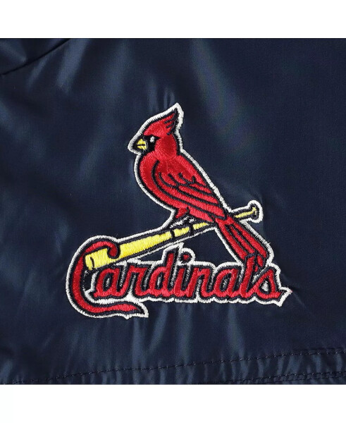 Kadınlar için Donanma St. Louis Cardinals Flash Challenger Rüzgarlık Ceket Donanma - 4