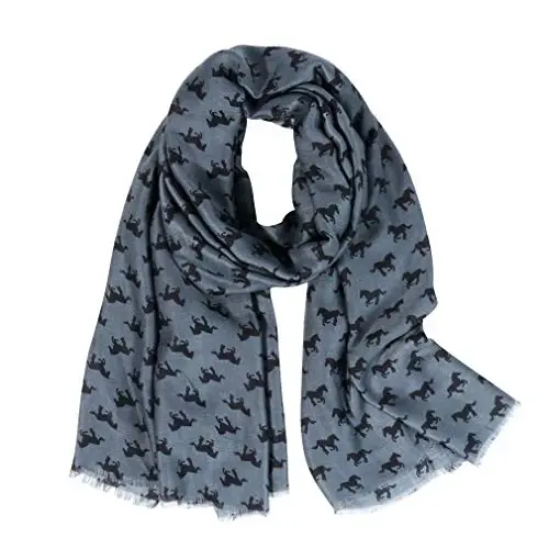 E-Clover Fashion Scarf for Women Lightweight Scarves Shawl Wrap for Spring/Summer Winter - 1