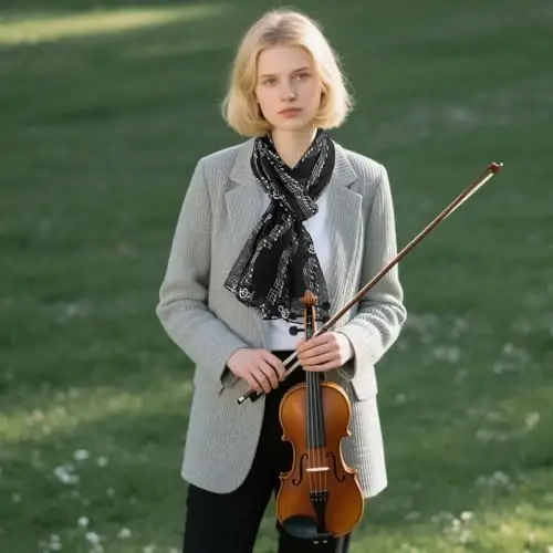 E-Clover Fashion Scarf for Women Lightweight Scarves Shawl Wrap for Spring/Summer Winter - 6