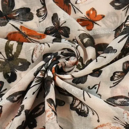 E-Clover Fashion Scarf for Women Lightweight Scarves Shawl Wrap for Spring/Summer Winter - 4