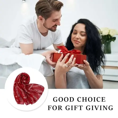 E-Clover Fashion Scarf for Women Lightweight Scarves Shawl Wrap for Spring/Summer Winter - 3