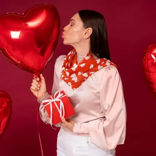 E-Clover Fashion Scarf for Women Lightweight Scarves Shawl Wrap for Spring/Summer Winter - 6