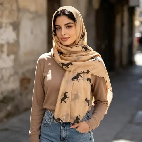 Kadınlar için E-Clover Moda Eşarp Hafif Eşarplar Şal İlkbahar/Yaz Sonbahar/Kış için Sarma - 3