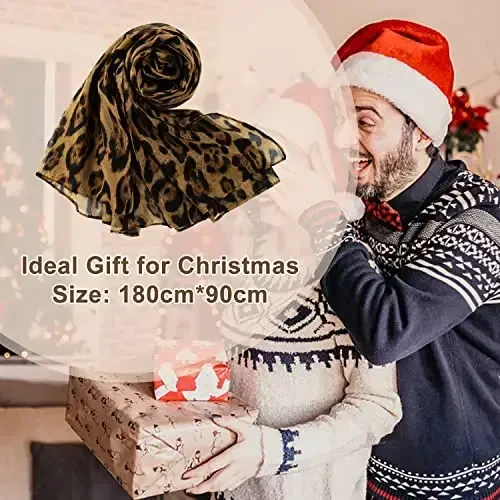 E-Clover Fashion Scarf for Women Lightweight Scarves Shawl Wrap for Spring/Summer Winter - 5