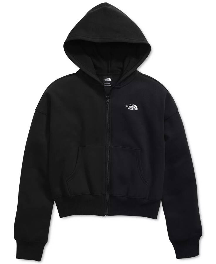 Kadınlar İçin Evolution Tam Fermuarlı Kapüşonlu Sweatshirt Tnf Siyah - 5