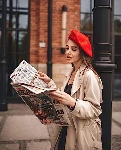 French Beret Hats for Women - Classic and Stylish Women's Beret Collection for Effortless Chic, Perfect for Any Occasion - 3