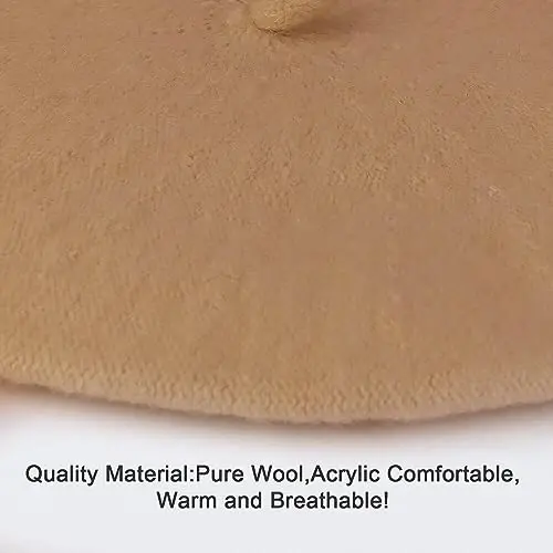 French Beret Hats for Women - Classic and Stylish Women's Beret Collection for Effortless Chic, Perfect for Any Occasion - 4
