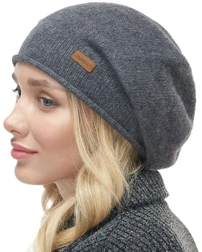 FURTALK Slouchy Beanies for Women Winter Hats Soft Warm Beanie Hat Ladies Knitting Skull Beanies - 1