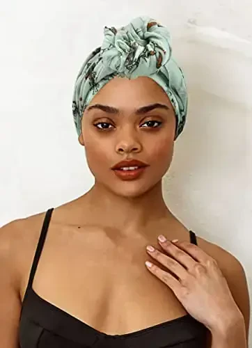 GERINLY Scarfs for Women Lightweight Floral Birds Print Cotton Scarves and Wraps for Fall Shawl - 4