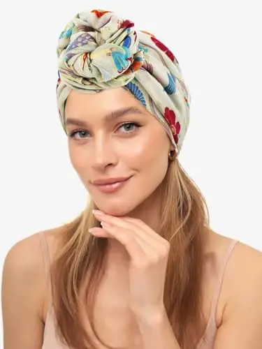 GERINLY Scarfs for Women Lightweight Floral Birds Print Cotton Scarves and Wraps for Fall Shawl - 5