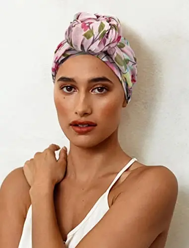 GERINLY Scarfs for Women Lightweight Floral Birds Print Cotton Scarves and Wraps for Summer Shawl - 5