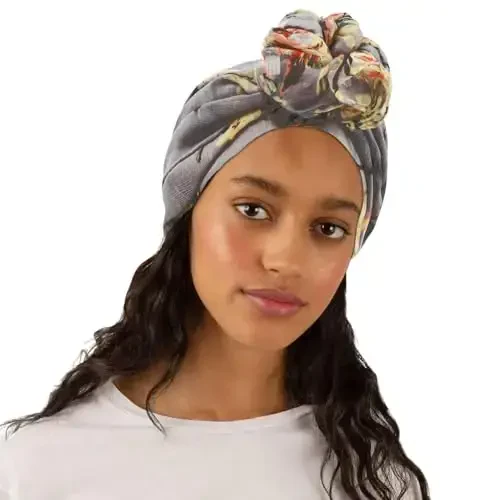 GERINLY Scarfs for Women Lightweight Floral Birds Print Cotton Scarves and Wraps for Fall Shawl - 5