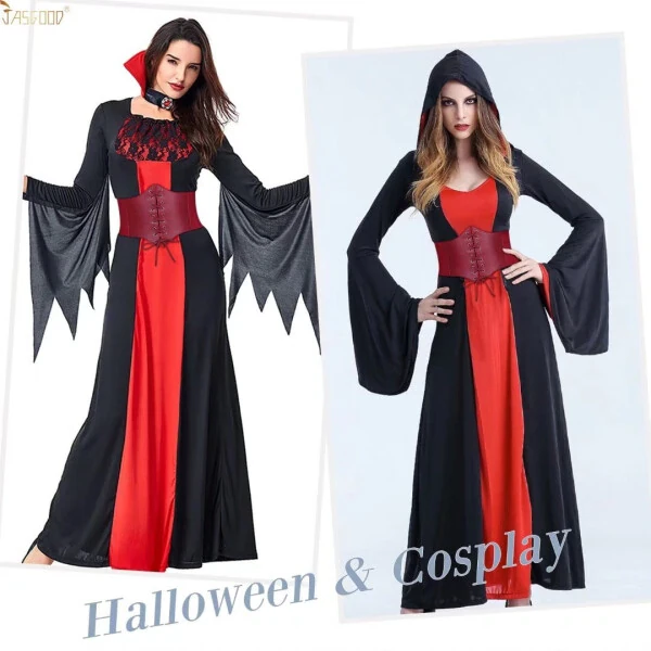 JASGOOD Red Corset Wide Belt for Women Plus Size Tied Elastic Belts for Ladies Dresses- - 7