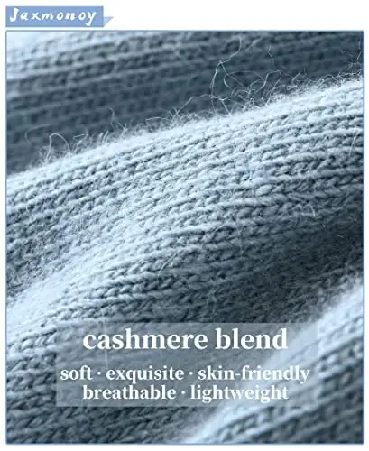 jaxmonoy Slouchy Beanies for Women Winter Lightweight Ladies Knit Hat Cuffed Soft Warm Slouch Beanie Cap - Brown - JAXMONOY (1)