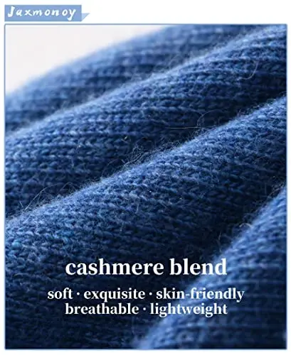 jaxmonoy Slouchy Beanies for Women Winter Lightweight Ladies Knit Hat Cuffed Soft Warm Slouch Beanie Cap - Brown - JAXMONOY (1)