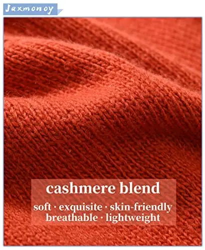 jaxmonoy Slouchy Beanies for Women Winter Lightweight Ladies Knit Hat Cuffed Soft Warm Slouch Beanie Cap - Brown - JAXMONOY (1)