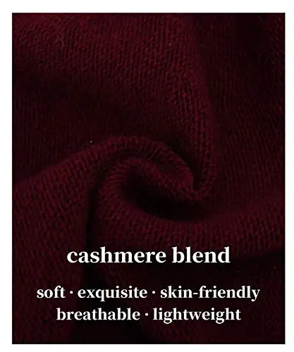 jaxmonoy Slouchy Knit Beanie Hat for Women Winter Soft Warm Ladies Laightweight Slouch Knitted Skull Beanies Cap - JAXMONOY (1)