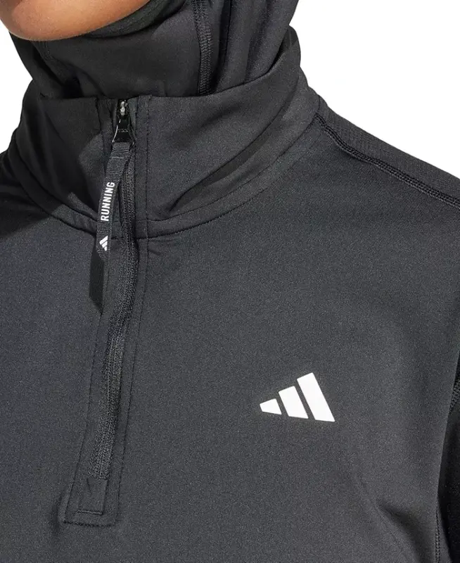Women's Own The Run Half-Zip Sweatshirt - Black - 3