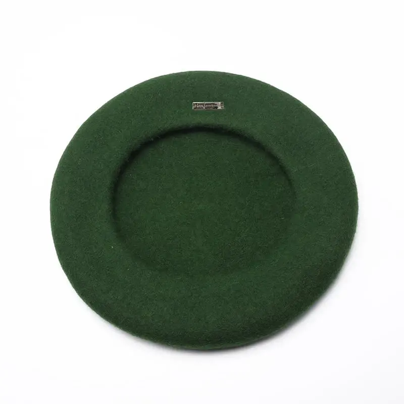 Classic Wool Berets for Women,Stylish French Beret Hats for Women Girls Lady Painters Hat - 7