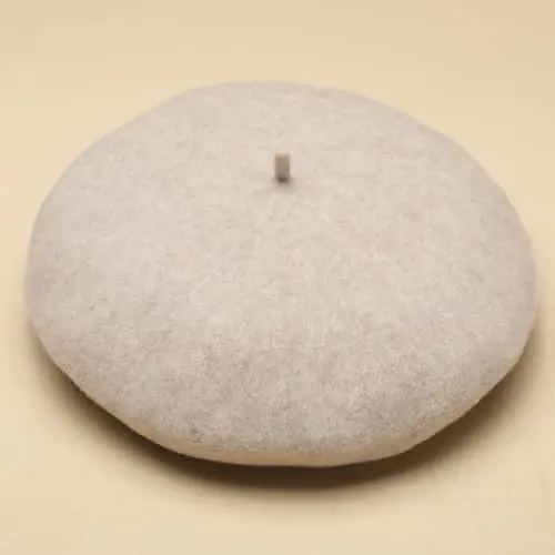 Classic Wool Berets for Women,Stylish French Beret Hats for Women Girls Lady Painters Hat - 7
