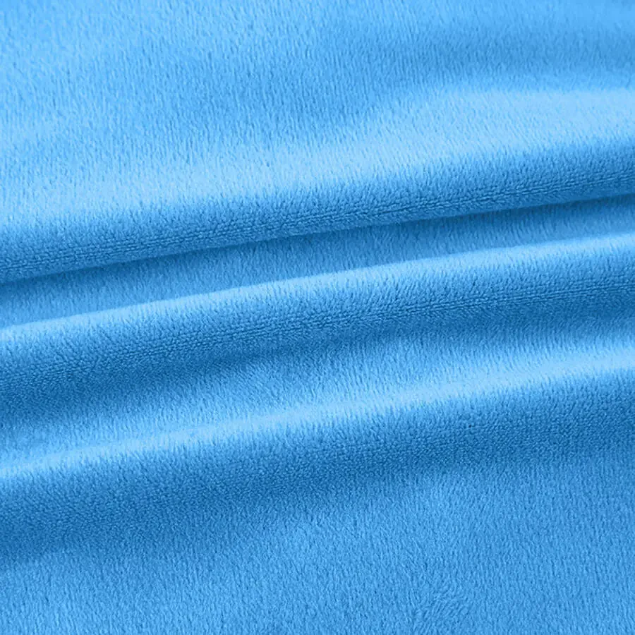 Lovskoo 2 Piece Outfits Velour Tracksuit for Women Zip Up Hoodie Velvet Crop Jacket and Bell Bottoms Long Pants with Pockets Jogging Sweatsuit Workout Sets Sky Blue- - 8