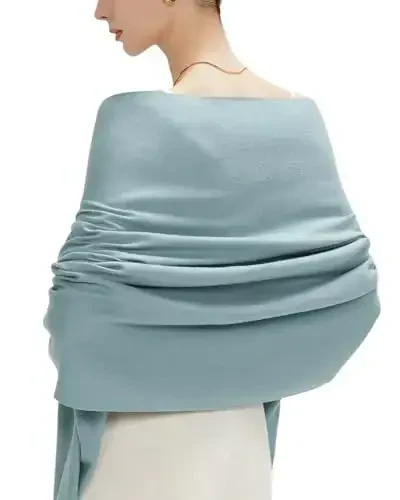 maamgic PasModazoneina Shawl for Women – Soft Lightweight Wrap for Wedding, Travel, Evening, Party – Elegant Scarf for All Seasons - MAAMGIC