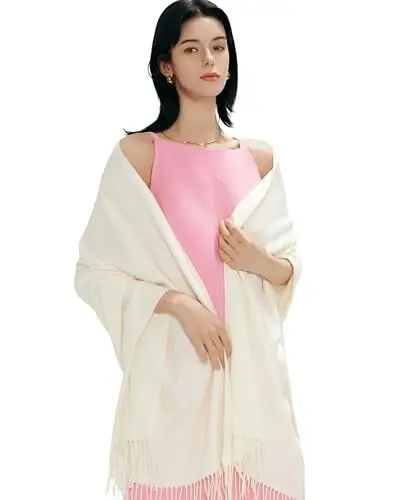 maamgic PasModazoneina Shawl for Women – Soft Lightweight Wrap for Wedding, Travel, Evening, Party – Elegant Scarf for All Seasons - 2