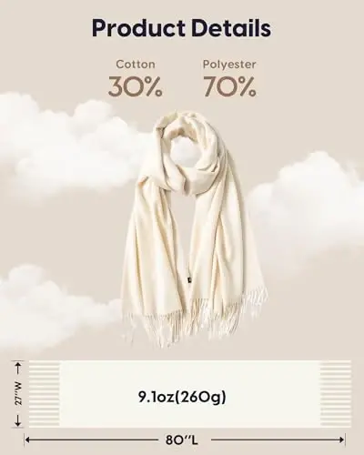 maamgic PasModazoneina Shawl for Women – Soft Lightweight Wrap for Wedding, Travel, Evening, Party – Elegant Scarf for All Seasons - 6