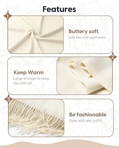 maamgic PasModazoneina Shawl for Women – Soft Lightweight Wrap for Wedding, Travel, Evening, Party – Elegant Scarf for All Seasons - 5