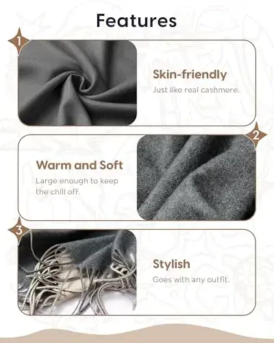 maamgic PasModazoneina Shawl for Women – Soft Lightweight Wrap for Wedding, Travel, Evening, Party – Elegant Scarf for All Seasons - 5