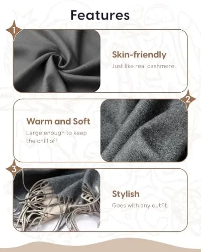 maamgic PasModazoneina Shawl for Women – Soft Lightweight Wrap for Wedding, Travel, Evening, Party – Elegant Scarf for All Seasons - 5