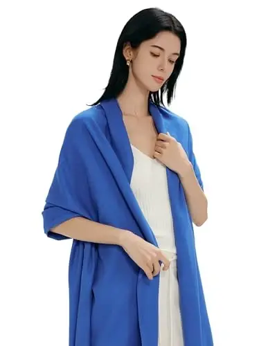 maamgic PasModazoneina Shawl for Women – Soft Lightweight Wrap for Wedding, Travel, Evening, Party – Elegant Scarf for All Seasons - 2