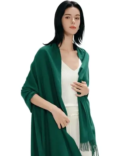 maamgic PasModazoneina Shawl for Women – Soft Lightweight Wrap for Wedding, Travel, Evening, Party – Elegant Scarf for All Seasons - 2