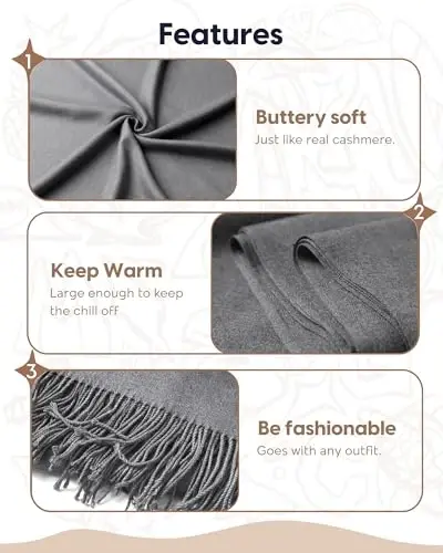 maamgic PasModazoneina Shawl for Women – Soft Lightweight Wrap for Wedding, Travel, Evening, Party – Elegant Scarf for All Seasons - 5