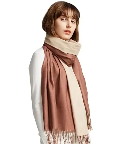 maamgic PasModazoneina Shawl for Women – Soft Lightweight Wrap for Wedding, Travel, Evening, Party – Elegant Scarf for All Seasons - 2