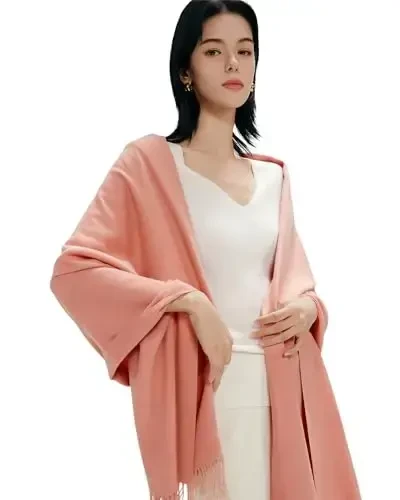 maamgic PasModazoneina Shawl for Women – Soft Lightweight Wrap for Wedding, Travel, Evening, Party – Elegant Scarf for All Seasons - 3