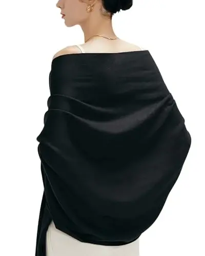 maamgic PasModazoneina Shawl for Women – Soft Lightweight Wrap for Wedding, Travel, Evening, Party – Elegant Scarf for All Seasons - 1