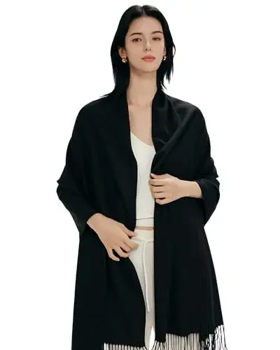 maamgic PasModazoneina Shawl for Women – Soft Lightweight Wrap for Wedding, Travel, Evening, Party – Elegant Scarf for All Seasons - 2