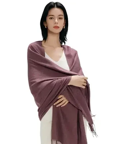maamgic PasModazoneina Shawl for Women – Soft Lightweight Wrap for Wedding, Travel, Evening, Party – Elegant Scarf for All Seasons - 2