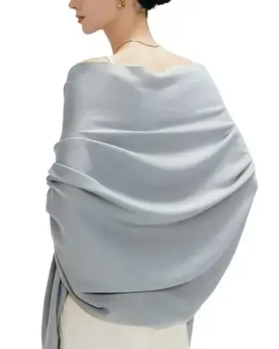 maamgic PasModazoneina Shawl for Women – Soft Lightweight Wrap for Wedding, Travel, Evening, Party – Elegant Scarf for All Seasons - MAAMGIC