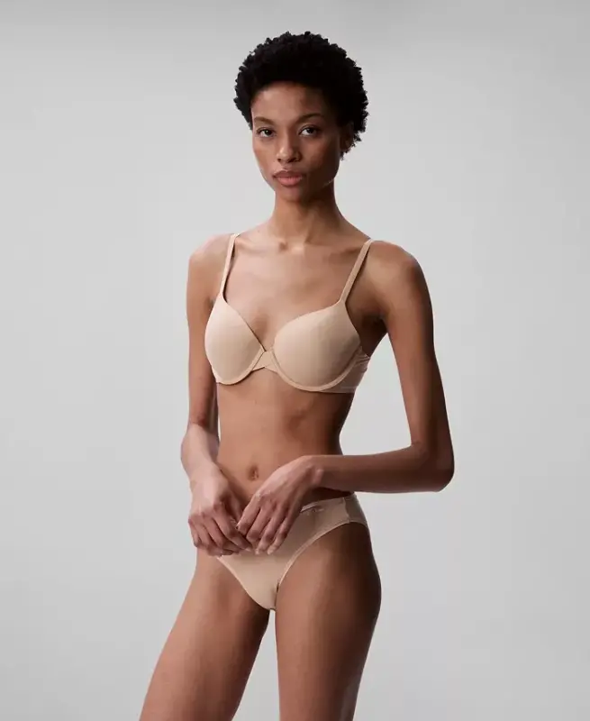 Women's Perfectly Fit Lightly Lined Full-Coverage T-Shirt Bra F3837 - Bare Beige - 9